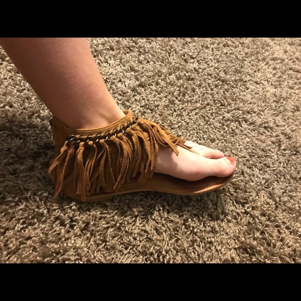 Brown sandals